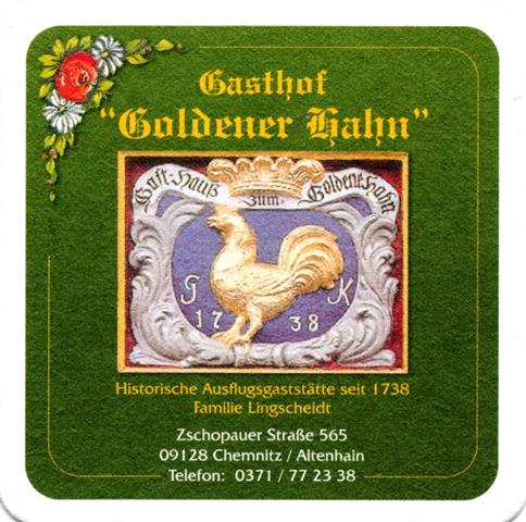 chemnitz c-sn einsiedler seit 1885 4b (quad185-goldener hahn)